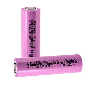 18650 Baterija 3400mAh 3.7 V, Li-ion Įkrovimo Ląstelių