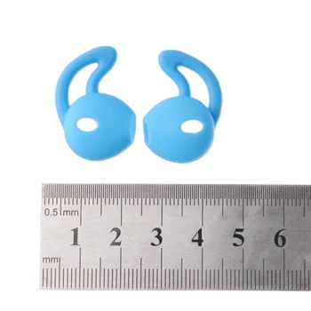 4Pcs In-Ear Eartips Ausinių Ausinės Padengti Odos Apple iPhone 7 AirPods atveju 