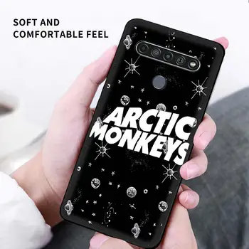 Arctic Monkeys Mados Telefoną Atveju LG K41s K61 K50 K50s K40s K40 G6 G7 G8 K42 K52 K71 Minkštas Silikoninis Dangtis Bamperis Funda