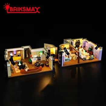 BriksMax Led lemputės Komplektą Už 10292 Draugų Butai , NETURI Būti Building Block Modelis)