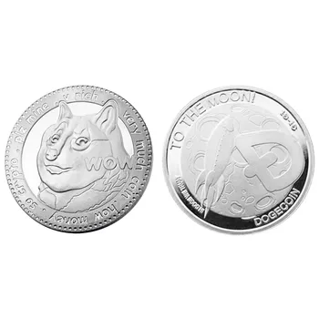 Dogecoin Progines Monetas 2020 Naujas Kolektoriai Auksą, Padengtą Doge Monetas