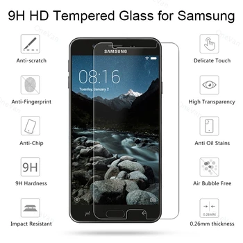 HD Sunku Skaidrus Priekinis Stiklas Screen Protector For Samsung Note 10 Lite Telefonas Stiklo Samsung Note 2 3 4 5 Apsauginis Stiklas