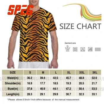 Katė Tiger Stripe Egzotinių Gyvūnų Spausdinti Marškinėliai Vyrams Poliesteris Laisvalaikio Marškinėliai visoje Spausdinti Pilnas 3D Tees trumpomis Rankovėmis Drabužius