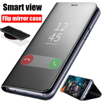 Luxury Smart Veidrodis Apversti Telefoną Atveju KOLEGA Relame 7 8 Pro 