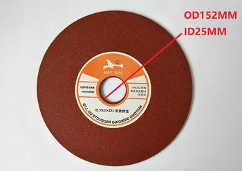 NAUJAS 16PCS/BOX Šlifavimo Dantų varantys Metalo Šlifavimo disko Gulleting mašina Susitvarkyti dantis OD152*ID25*2.0