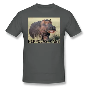 Nicolas Cage Juokinga 2021 Naują Atvykimo T-Shirt Hippolas Narve Crewneck Medvilnės Vyrams