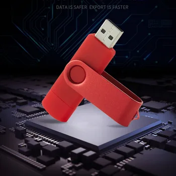 OTG USB Flash Drive 64gb 32gb Pen Drive 8gb 16gb USB 2.0 Pendrive 128g USB 