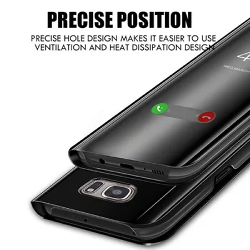 Samsung Galaxy A80 Atveju Prabanga Apversti Stovėti Aišku, Vaizdo Veidrodis, Telefono Dėklas, Skirtas Samsung A80 Galaxy A90 A80 2019 80 Galinį Dangtelį