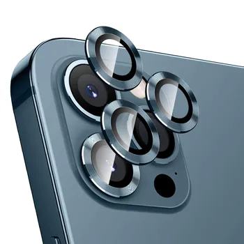Telefono Kameros Objektyvo Apsauginis Stiklas iPhone 12 Pro Max Anti-scratch apsauga nuo dulkių 9H Grūdintas Stiklas HD Objektyvas Gynėjas Padengti Kepurės