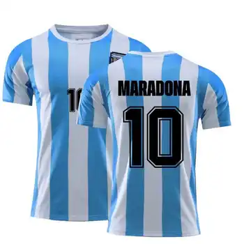 Vyrai Maradona 10 Retro Vintage Marškinėliai Moterims Napoli 