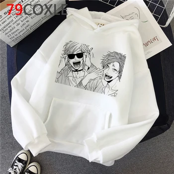 Yarichin Klubas Yarichin b Klubo hoodies vyrų Ulzzang Korėja plius dydis anime vyrų bliuzono streetwear