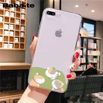 Natsume yuujinchou Nyanko Sensei Telefono dėklas skirtas iPhone 8 7 6 6S plus X xr Xs Max 5 5s 11 pro max Padengti Conque nuimama danga